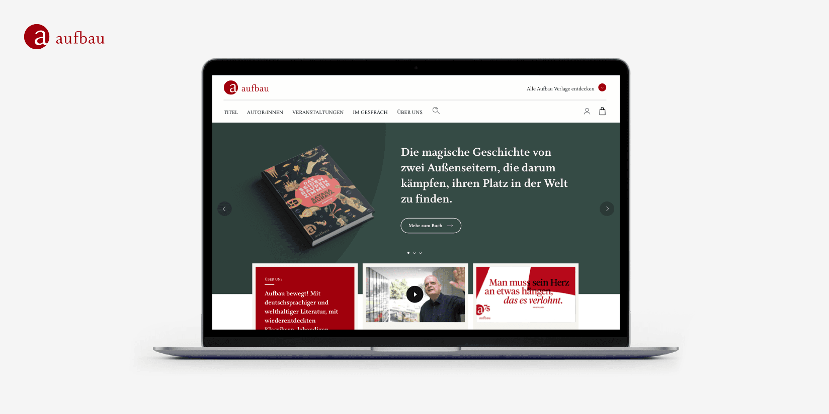 Aufbau Mockup Desktop