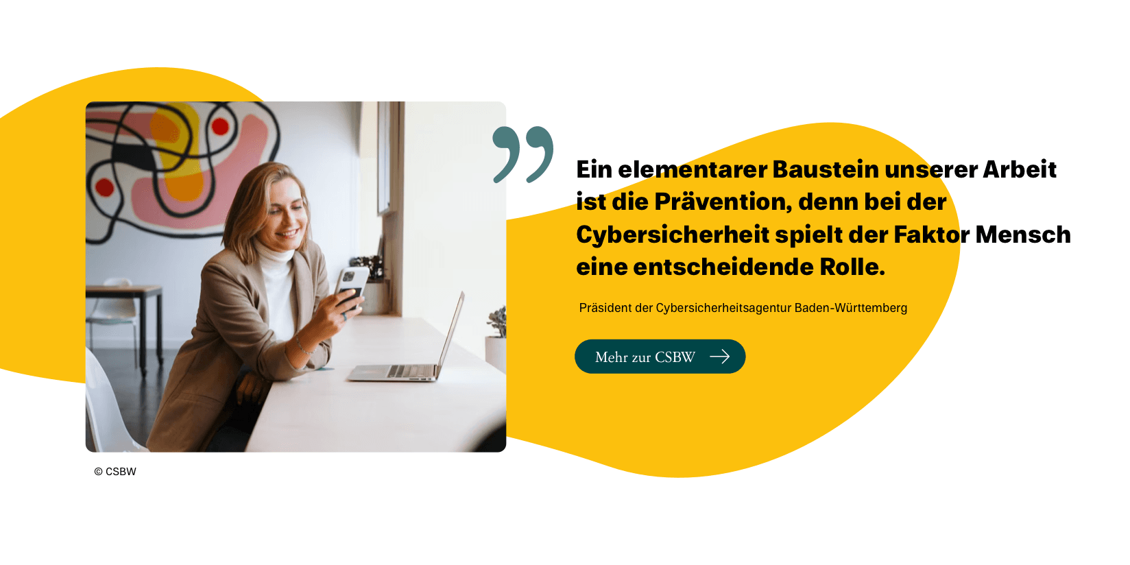 Zitat der Cybersicherheitsagentur