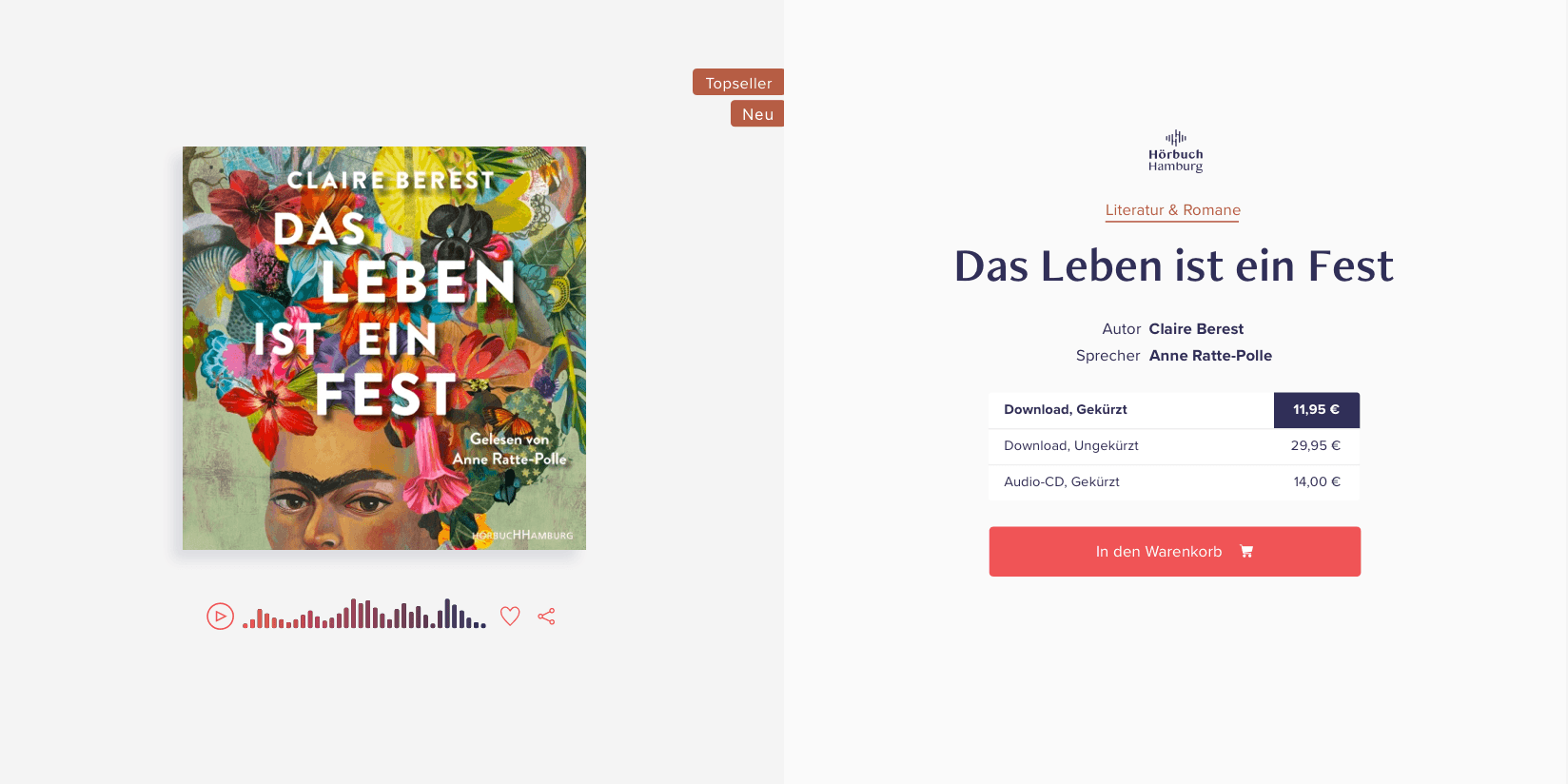 Produkt-Detailseite